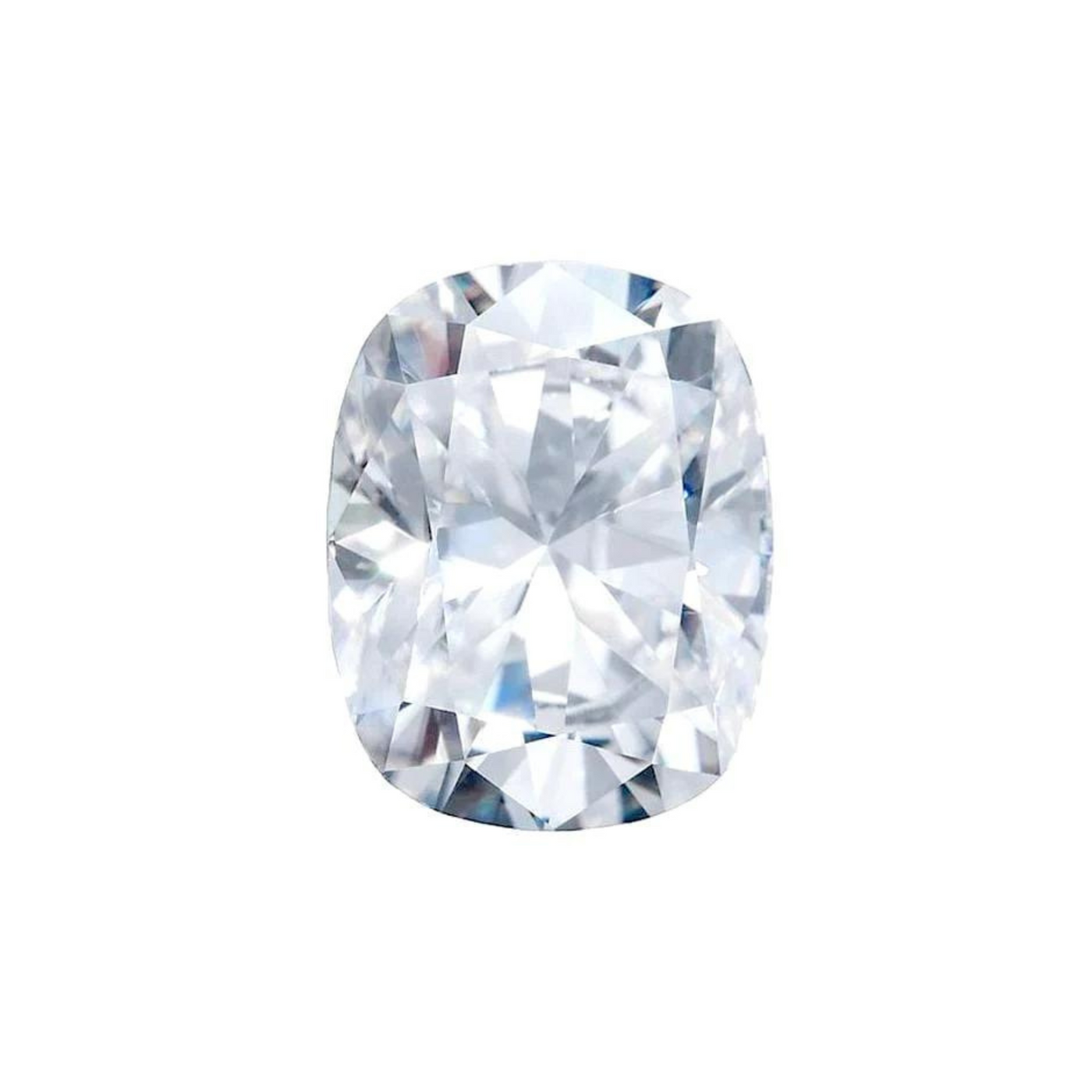 Colorless Moissanite ~ Elongated Cushion Cut