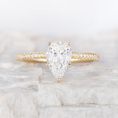 Elsie ~ Pear Cut Ring