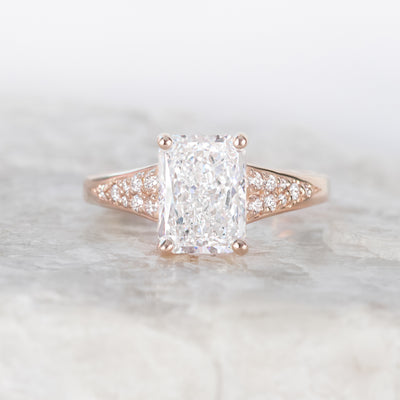 Emmaline ~ Side Stone Ring