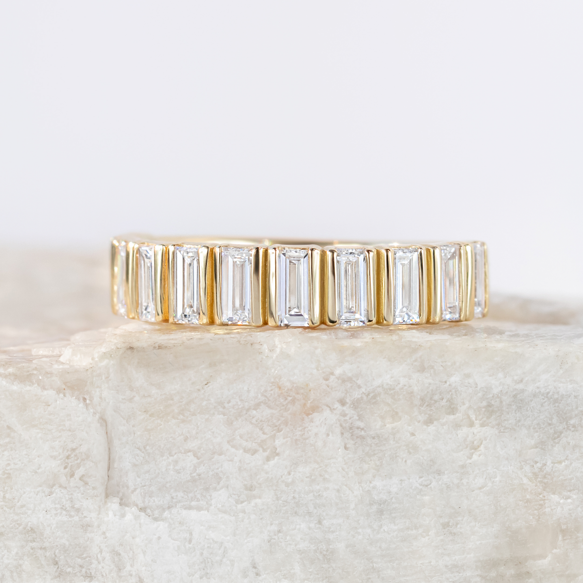 Esme ~ Diamond Baguette Ring