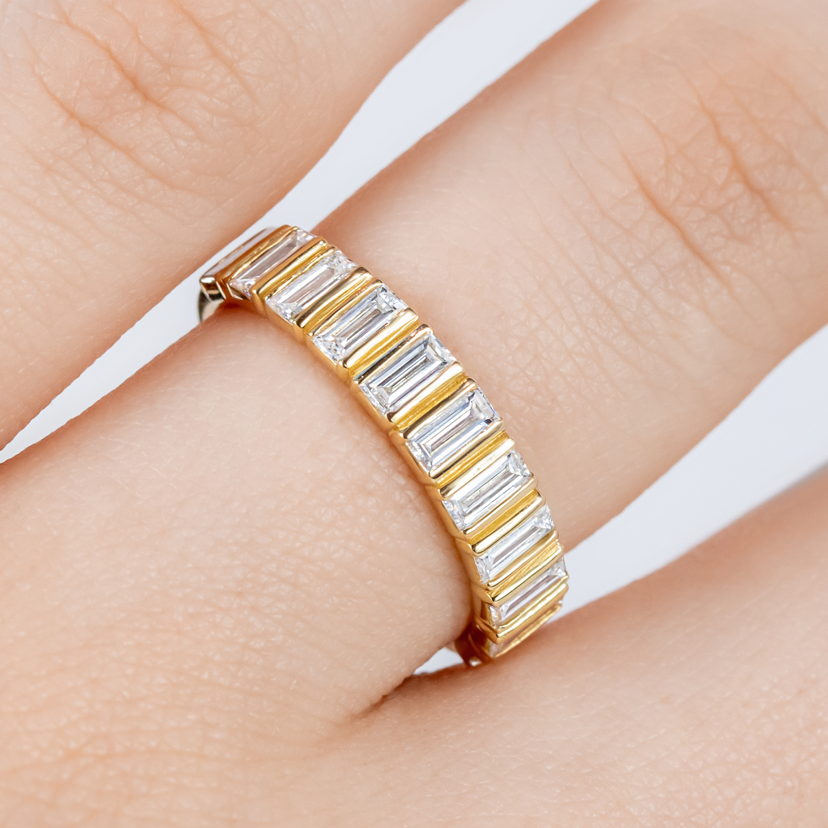 Esme ~ Diamond Baguette Ring
