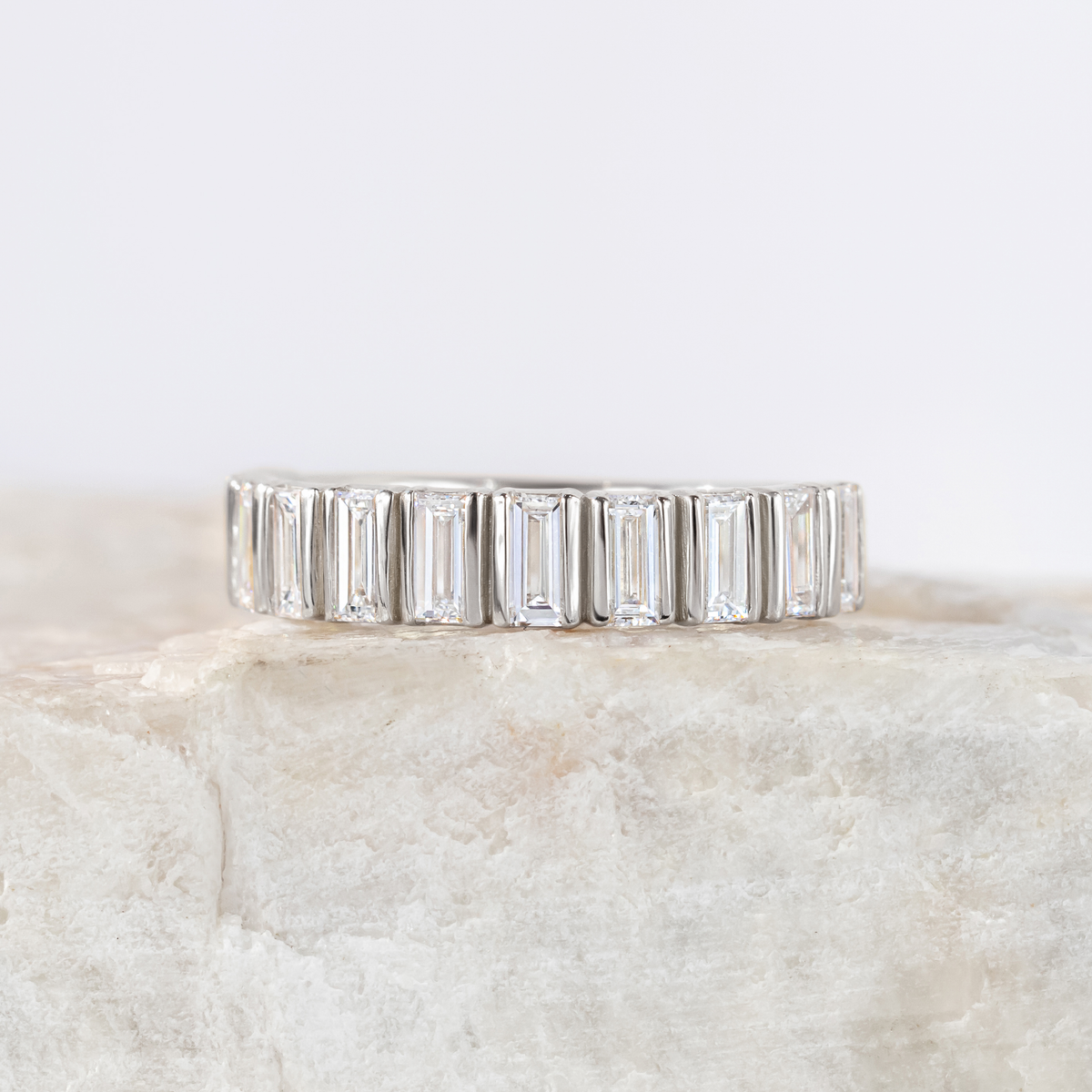 Esme ~ Diamond Baguette Ring