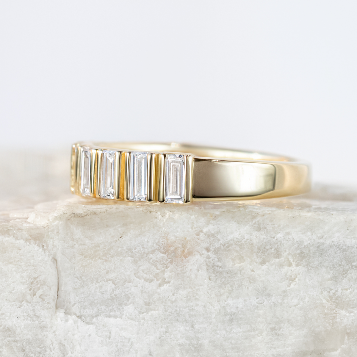 Esme ~ Diamond Baguette Ring