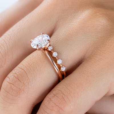 Evie ~ Petal Engagement Ring