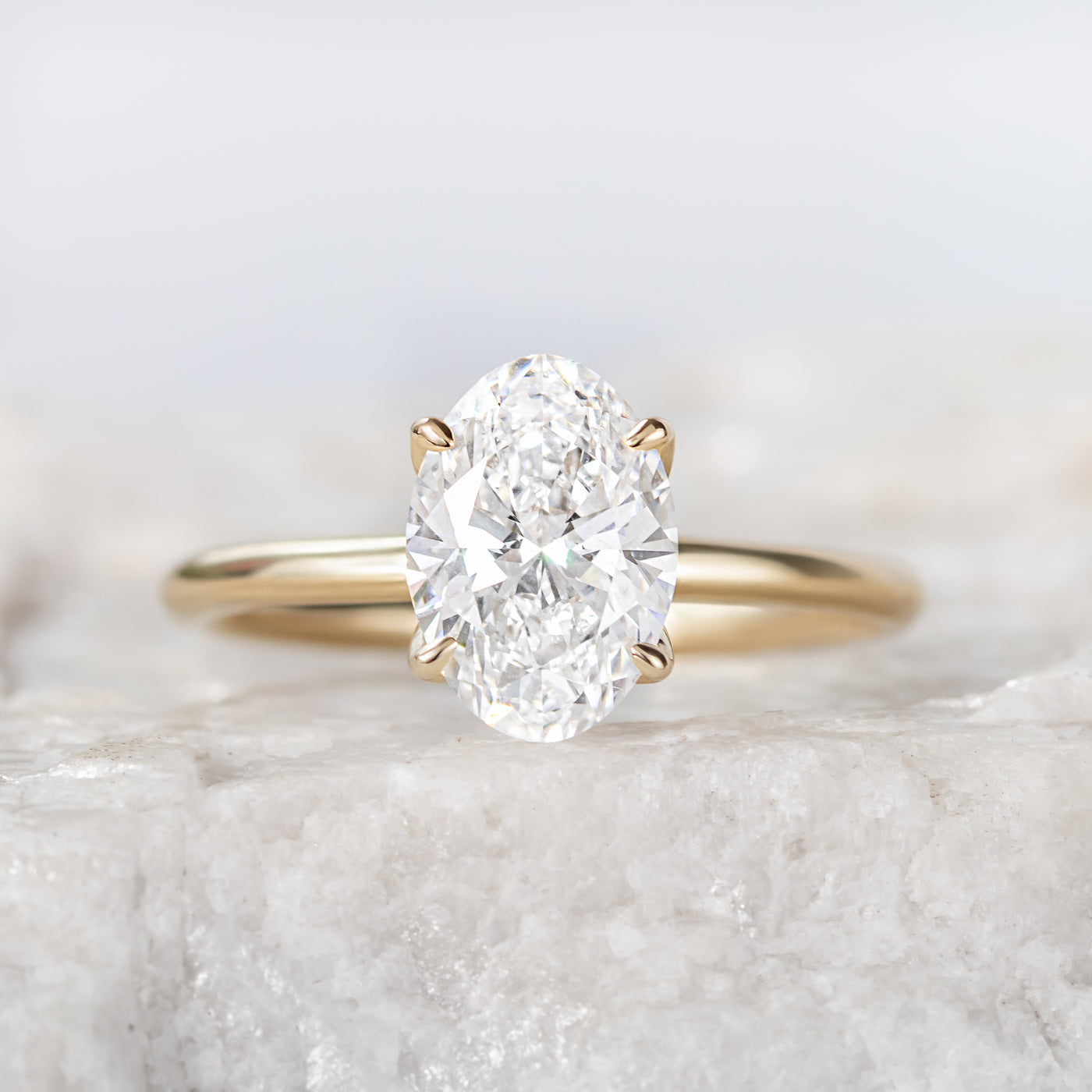 Evie ~ Petal Engagement Ring