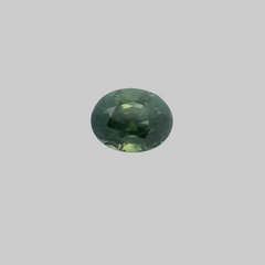 OVAL 1.91ct NATURAL GREEN SAPPHIRE 500086420