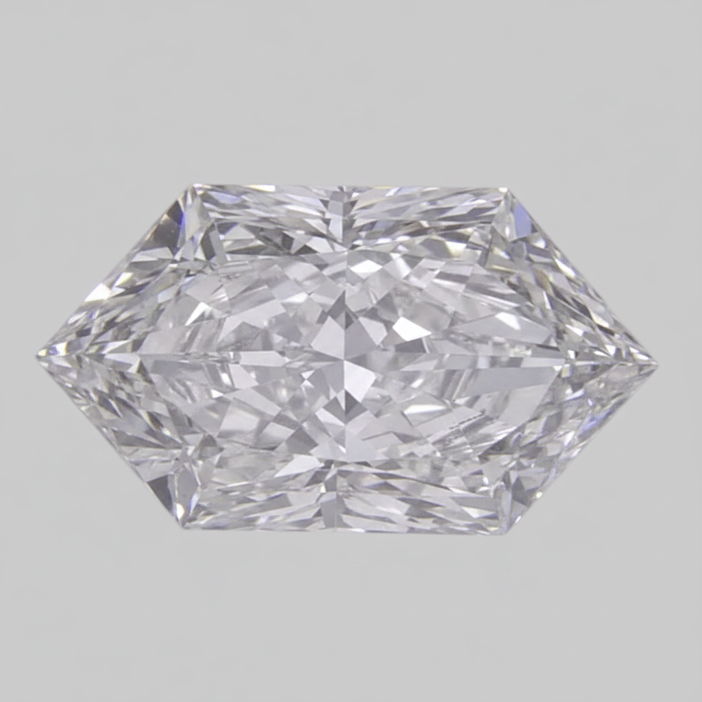 ELONGATED HEXAGON 2.04CT E VVS2 EXCELLENT 500117442