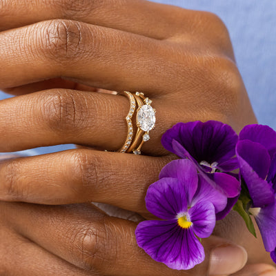 Victory ~ Curve Diamond Ring