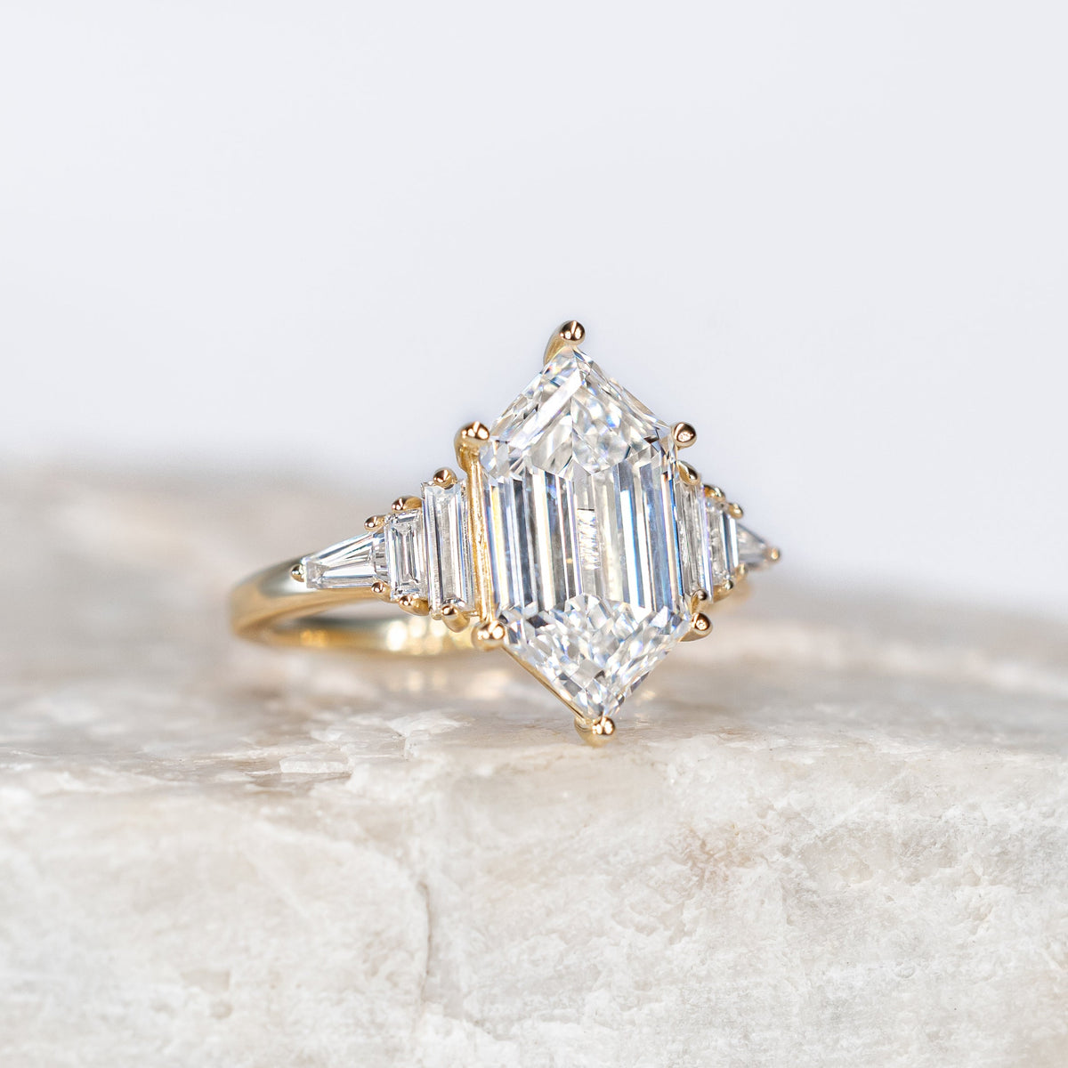 Harriet ~ Emerald Cut Ring