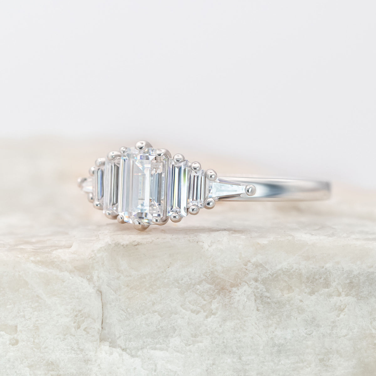 Harriet ~ Emerald Cut Ring
