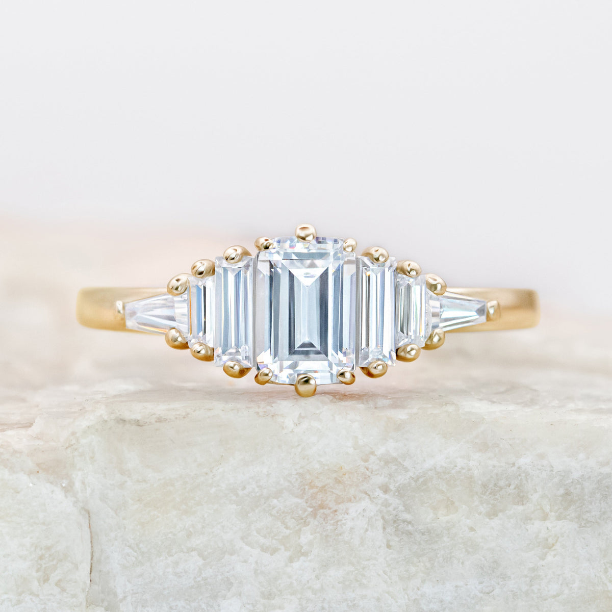 Harriet ~ Emerald Cut Ring