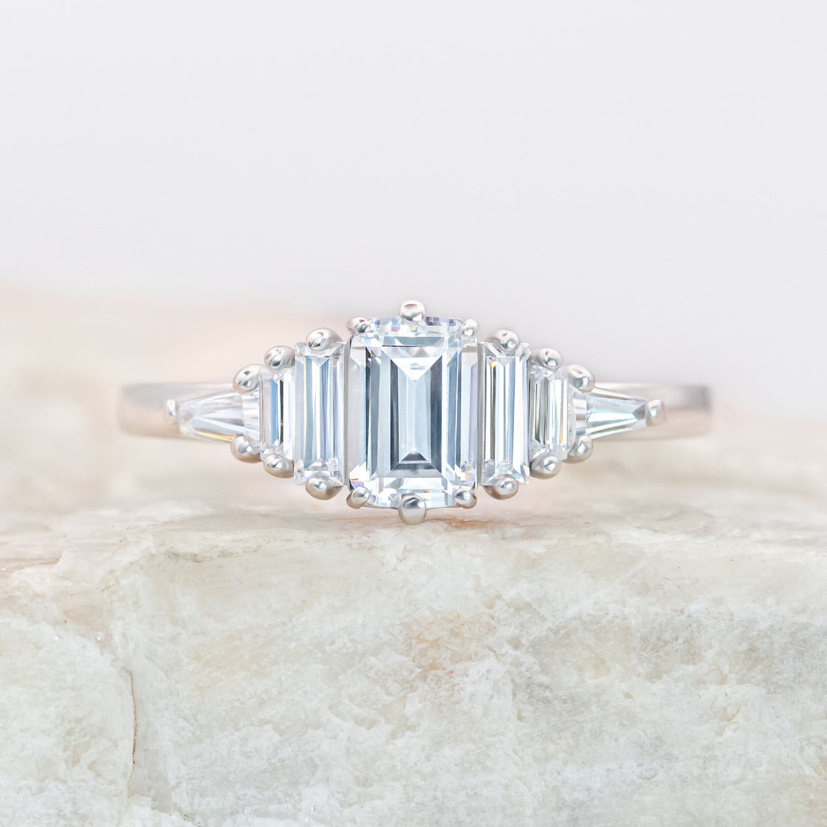 Harriet ~ Emerald Cut Ring