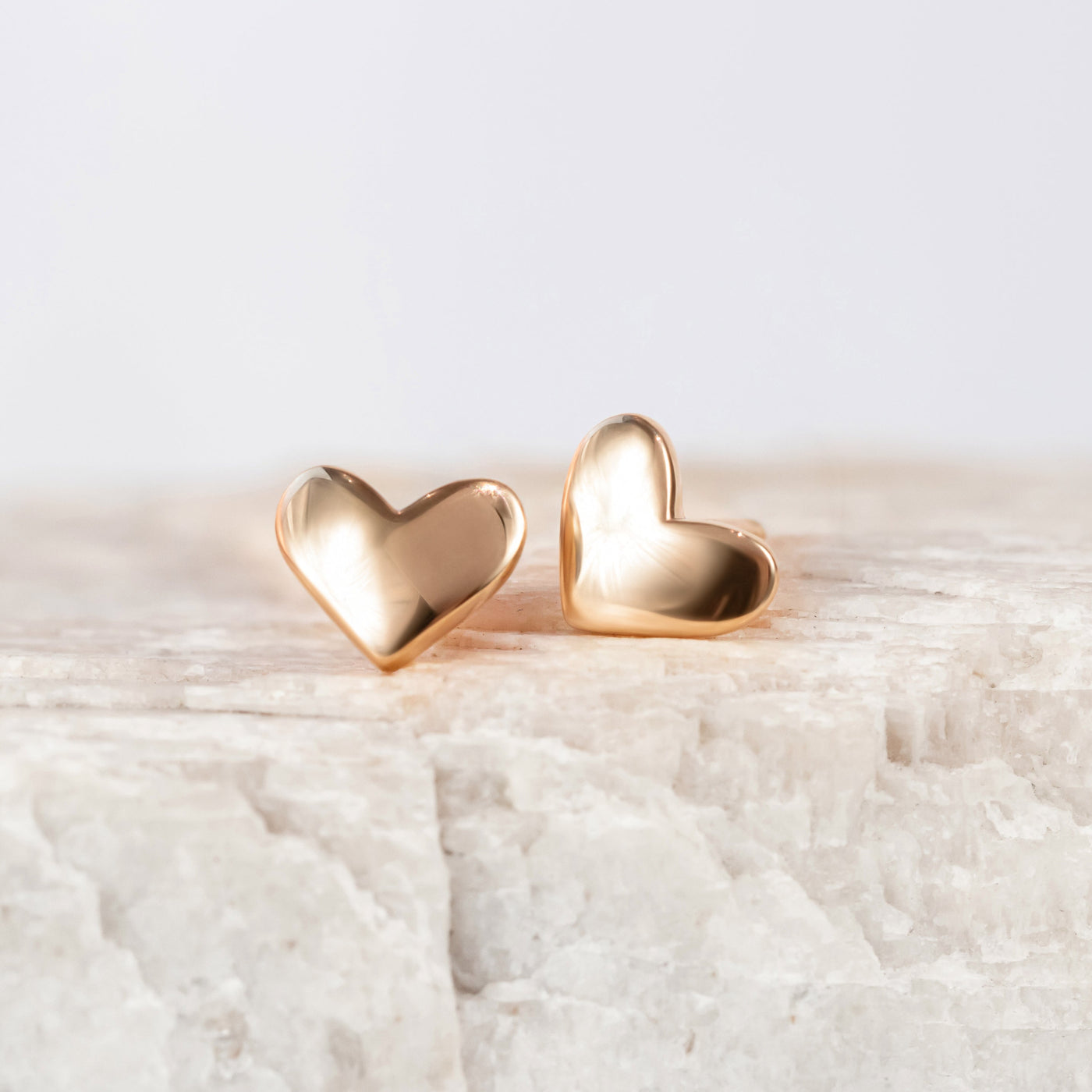 Heart Stud Earrings