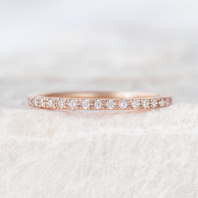 Helen ~ 1.5mm Eternity Diamond Ring