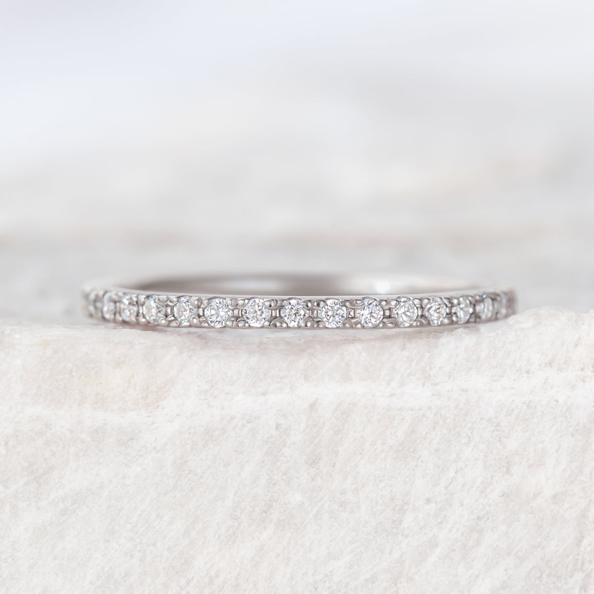 Helen ~ 1.5mm Eternity Diamond Ring