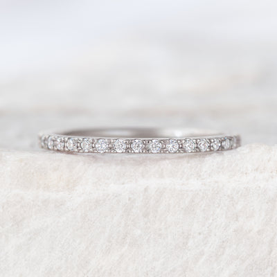 Helen ~ 1.5mm Eternity Diamond Ring