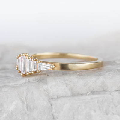 Henrietta ~ Baguette Diamond Ring