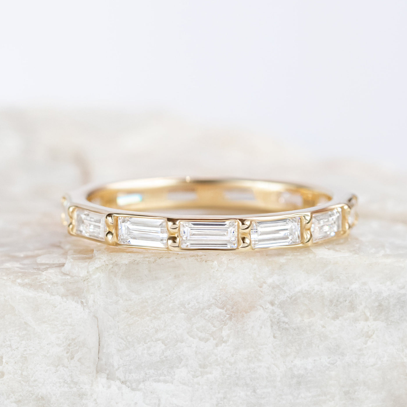 Anika ~ Diamond Baguette Band