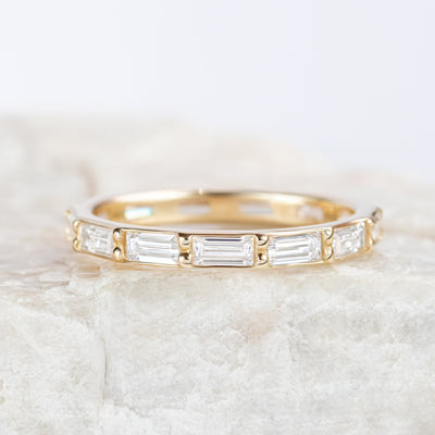 Anika ~ Diamond Baguette Band