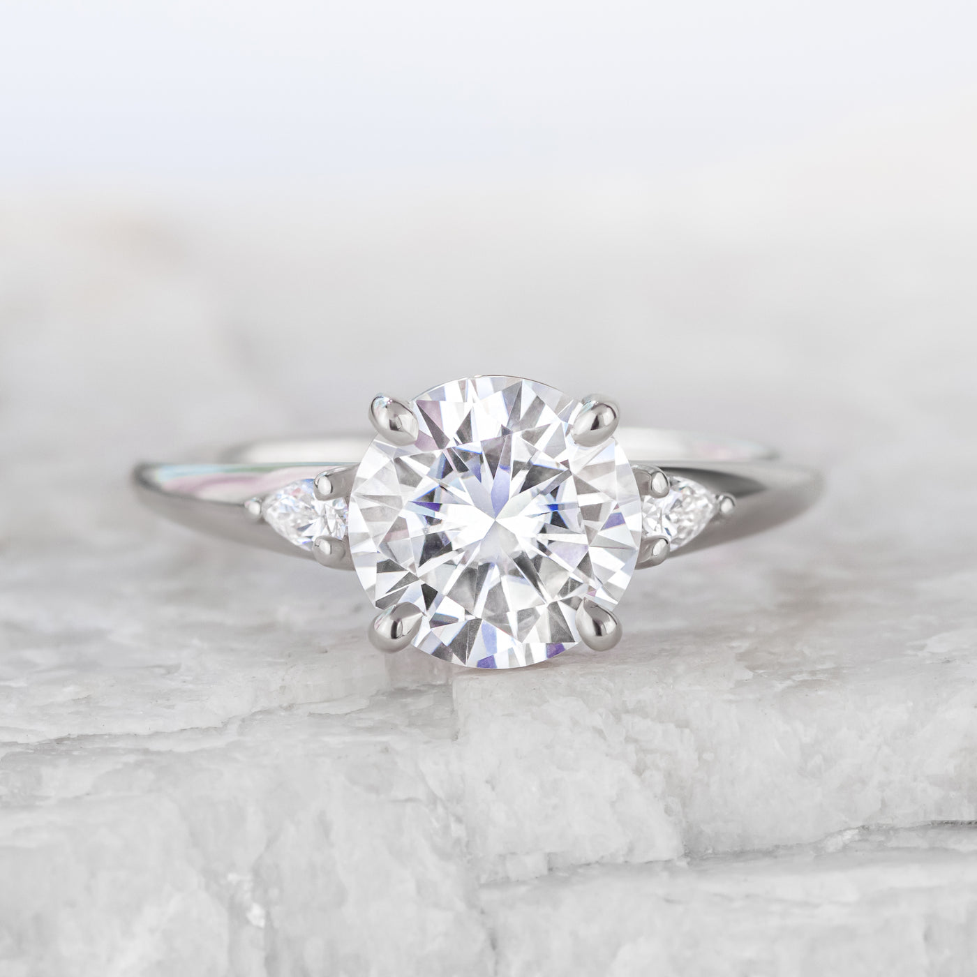 Lulu ~ Brilliant Engagement Ring