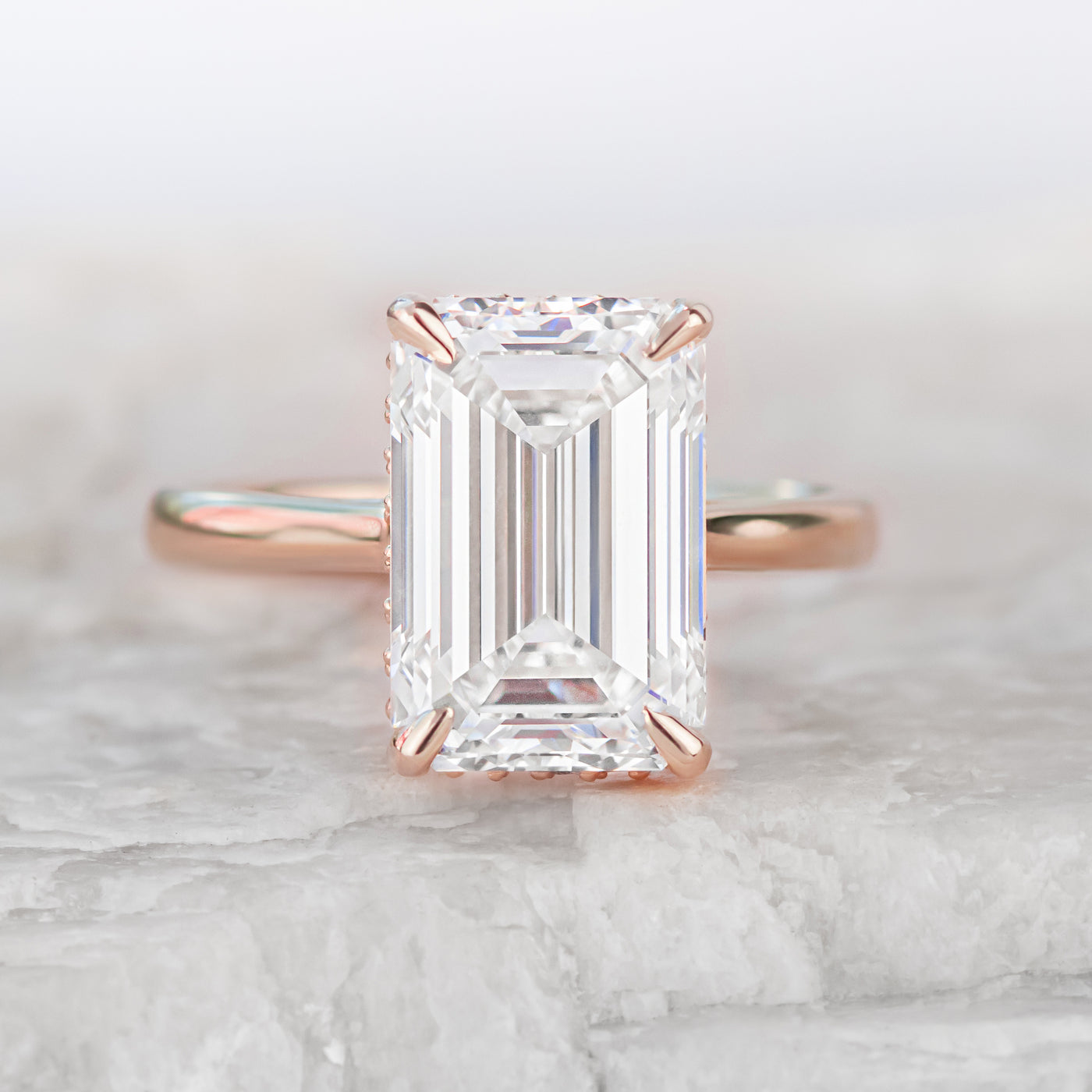 Lily ~ Emerald Cut Ring