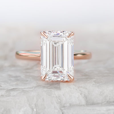 Lily ~ Emerald Cut Ring