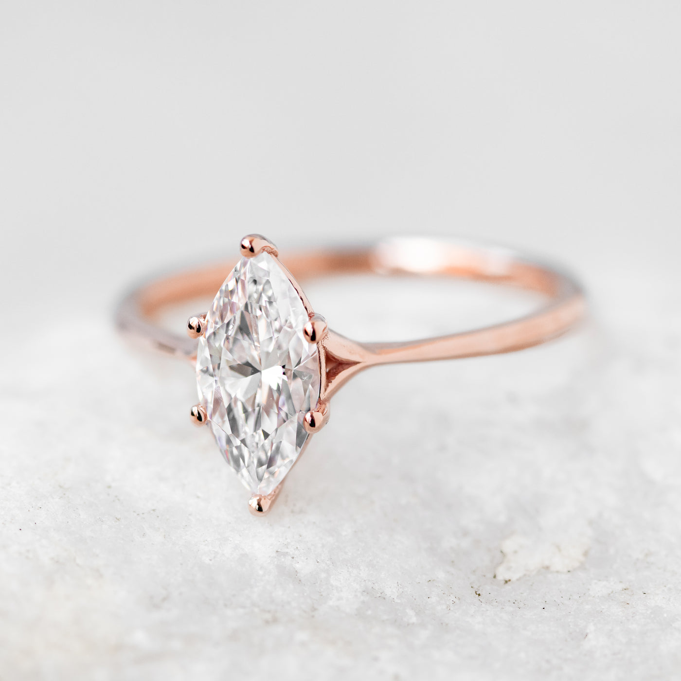 Clementine 6 ~ Marquise Cut Ring