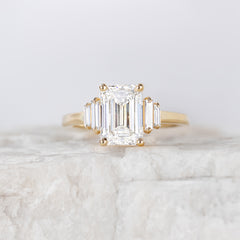 Kinsley ~ Baguette Diamond Ring