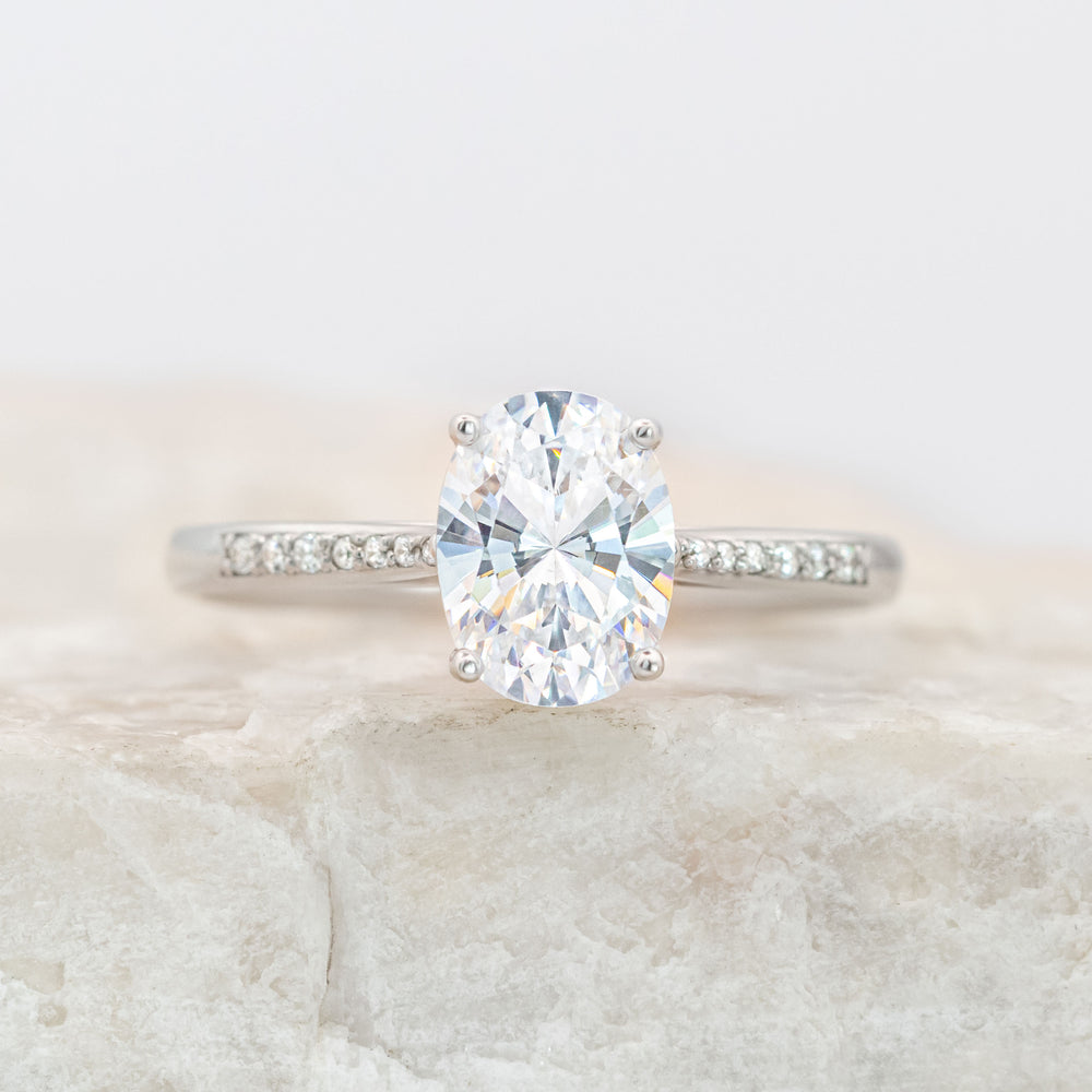 Lila ~ Oval Cut Ring