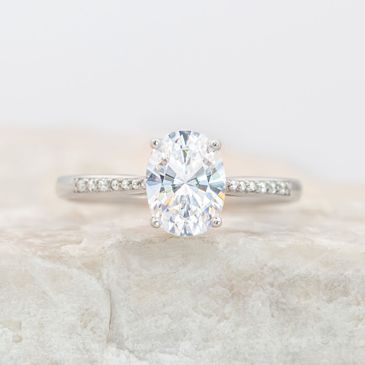 Lila ~ Oval Cut Ring
