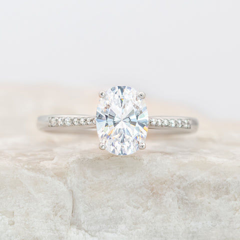 Lila ~ Oval Cut Ring