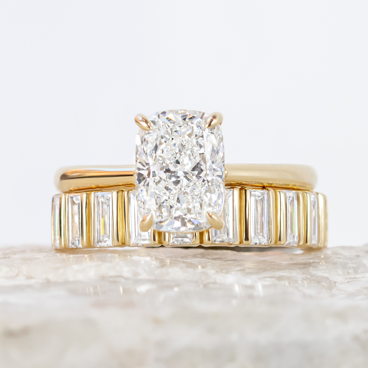 Esme ~ Diamond Baguette Ring