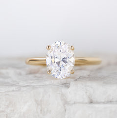 Lily ~ Oval Cut Ring