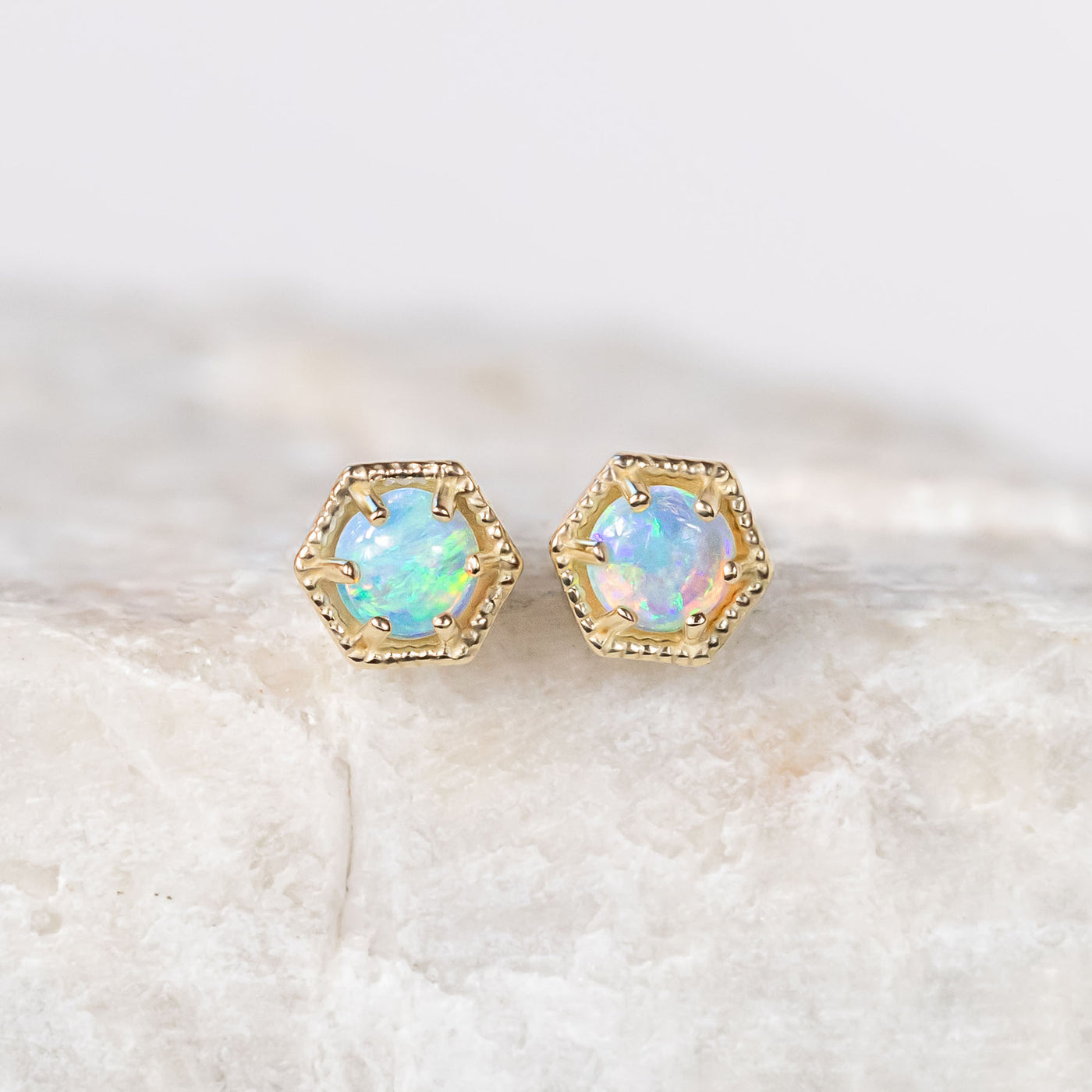 Loie Opal Earrings