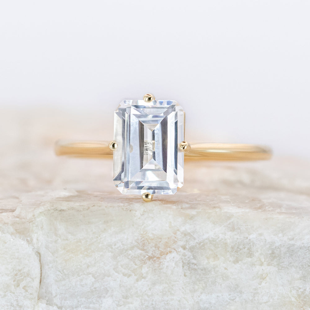 Louise ~ Emerald Cut Ring