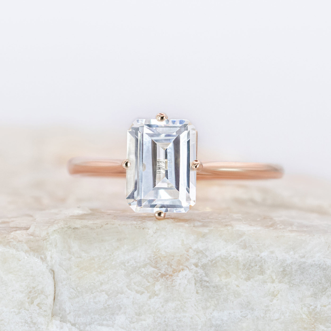 Louise ~ Emerald Cut Ring