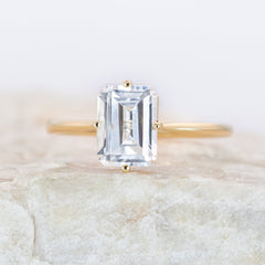 Louise ~ Emerald Cut Ring