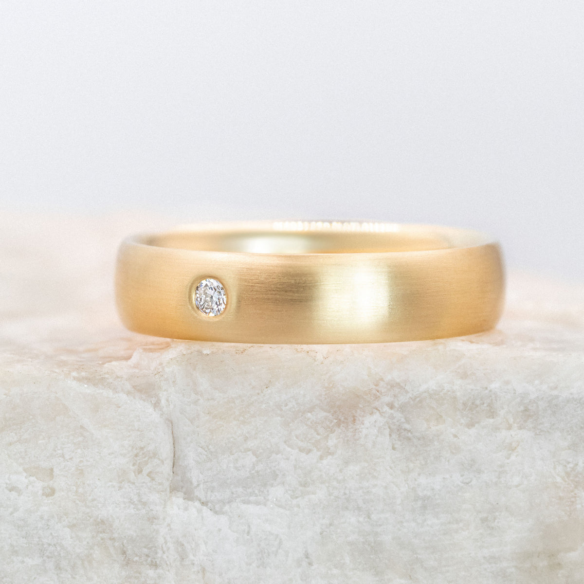 Mason ~ Diamond Wedding Ring