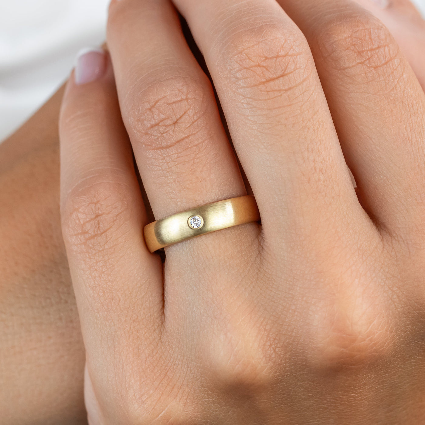 Mason ~ Diamond Wedding Ring