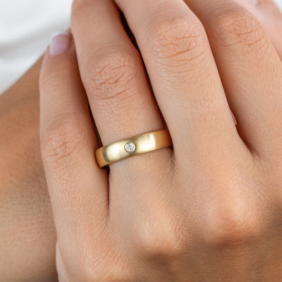 Mason ~ Diamond Wedding Ring