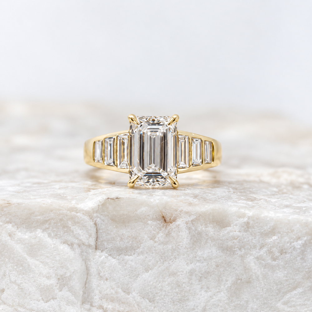 Matilda ~ Baguette Diamond Ring