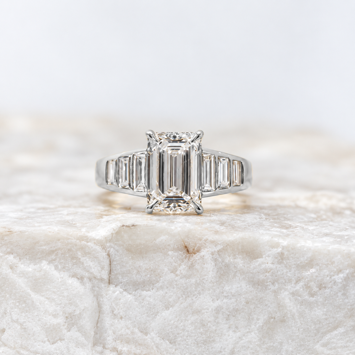 Matilda ~ Baguette Diamond Ring