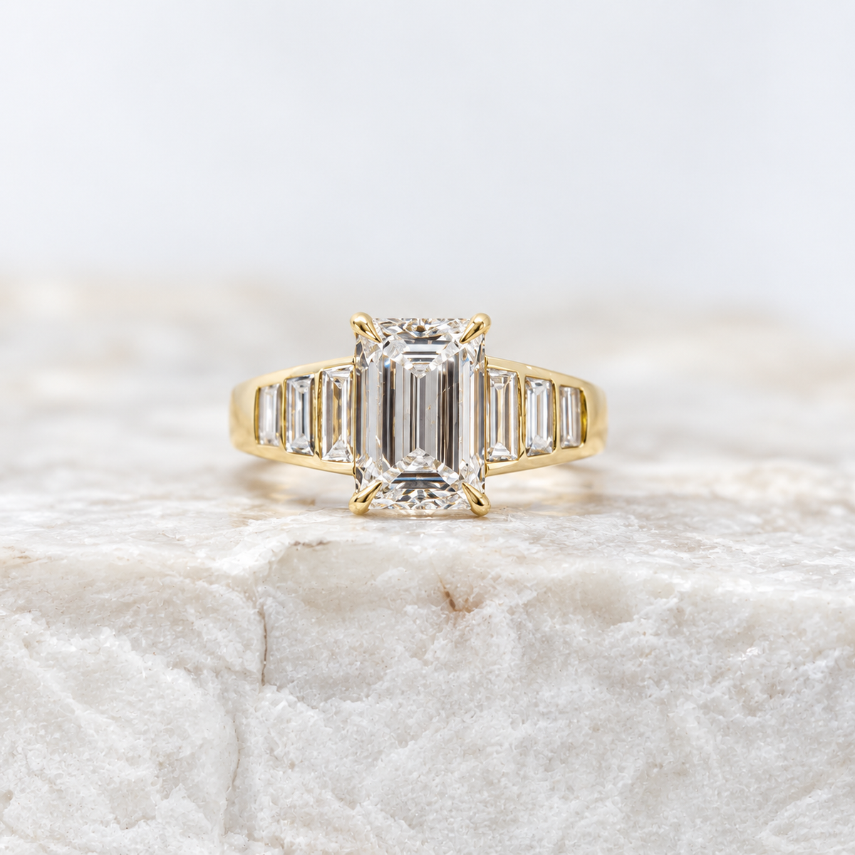Matilda ~ Baguette Diamond Ring