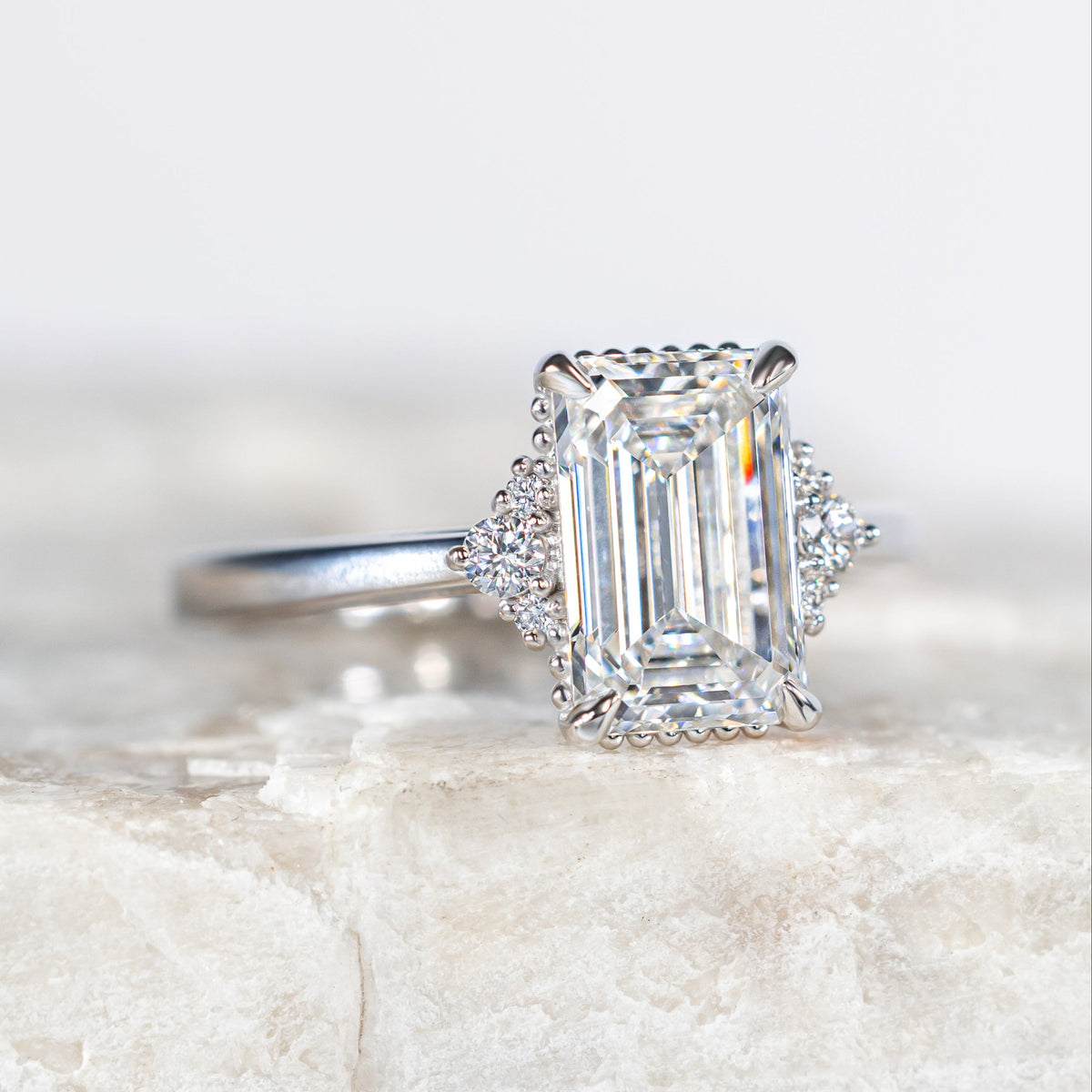Mayfair ~ Emerald Cut Ring