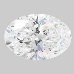 OVAL 2.05ct D VVS1 8X 500120894