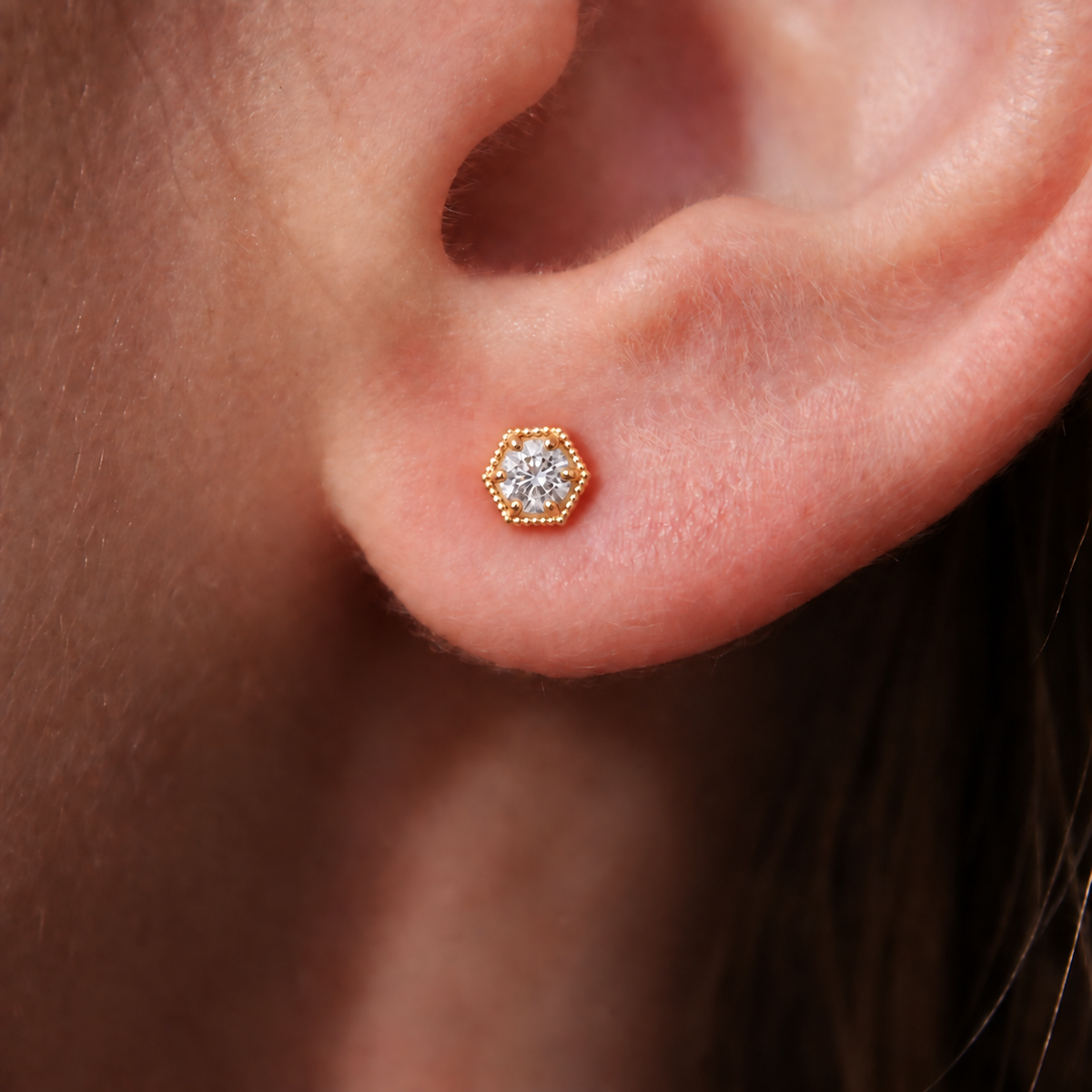 Loie Diamond Earrings - Ready To Ship