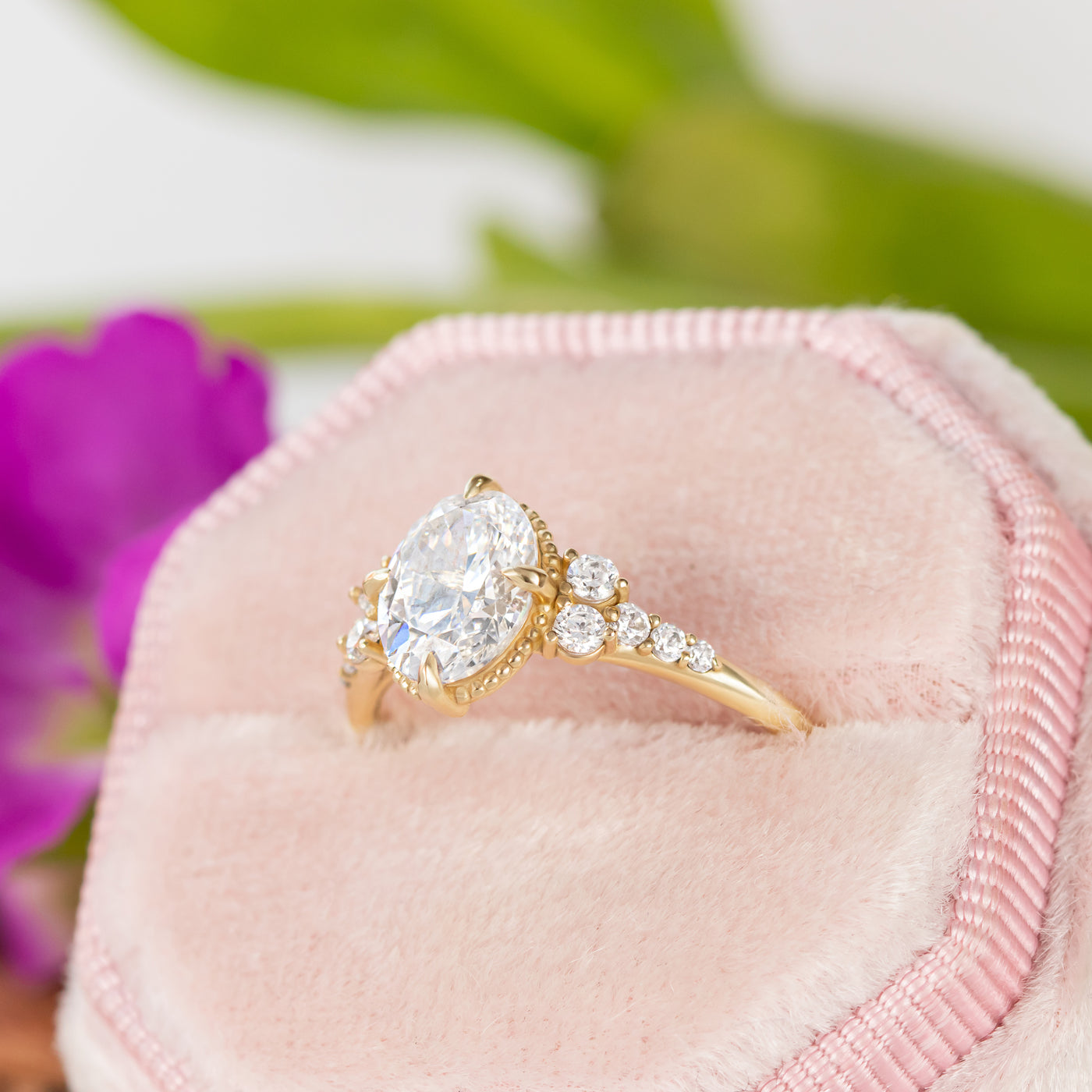 Phillipa ~ Oval Engagement Ring