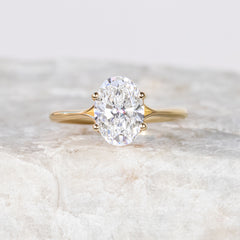 Clementine ~ Oval Cut Ring
