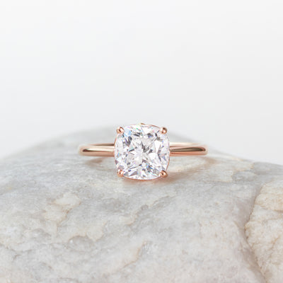 Lily ~ Cushion Cut Ring