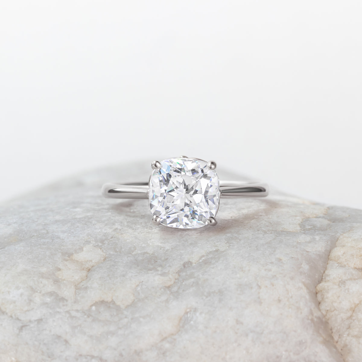 Lily ~ Cushion Cut Ring